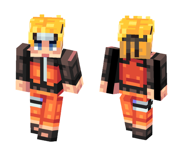 Naruto Uzumaki [Naruto] - Male Minecraft Skins - image 1