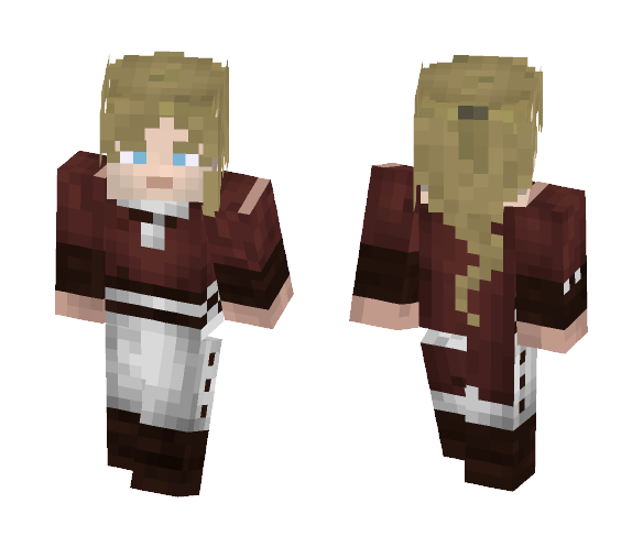 First female skin. - Male Minecraft Skins - image 1