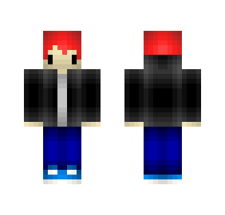 Chibi boy red hair