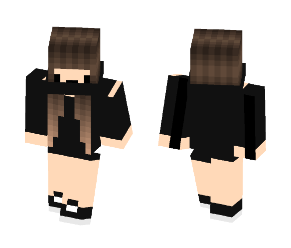 Black Spy - Female Minecraft Skins - image 1