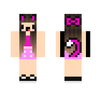 pink cat