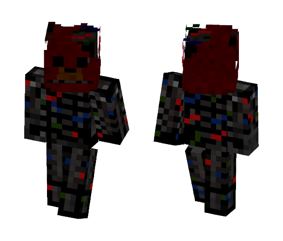 Download Free Foxy! The Joy of Creation Skin for Minecraft image 1 Foxy! The Joy of Creation - Male Minecraft Skins - image 1