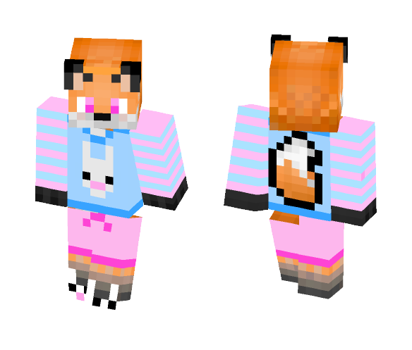 Alexander Foxx cute pajamas - Male Minecraft Skins - image 1