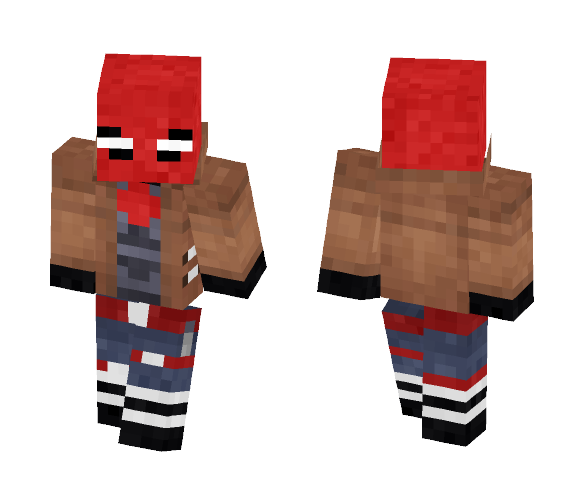 Red Hood (Jason Todd) - Male Minecraft Skins - image 1