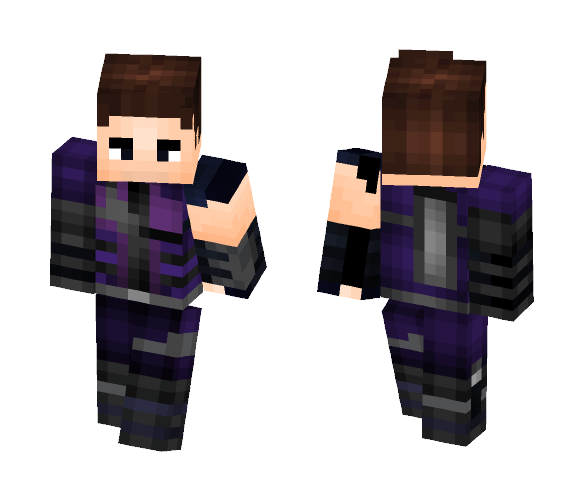 Hawkeye Civil War - Male Minecraft Skins - image 1