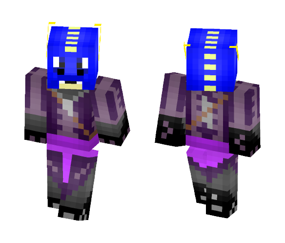 Dragon Ender Armor - Male Minecraft Skins - image 1