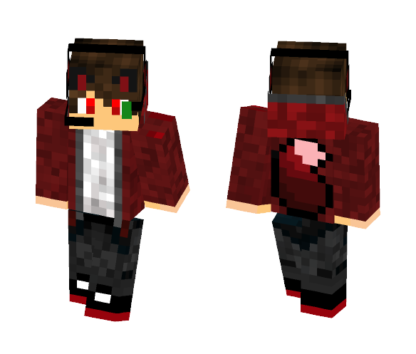WolfBoy Hacker - Male Minecraft Skins - image 1