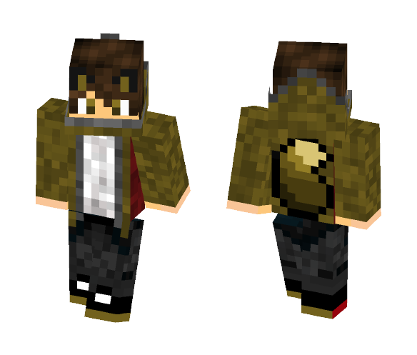 Golden Wolfboy Mystreet - Male Minecraft Skins - image 1