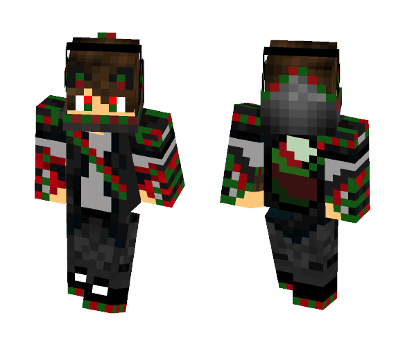 Christmas Wolf Boy - Boy Minecraft Skins - image 1
