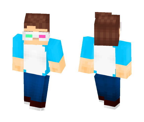 Skin of xCyberSync - Male Minecraft Skins - image 1