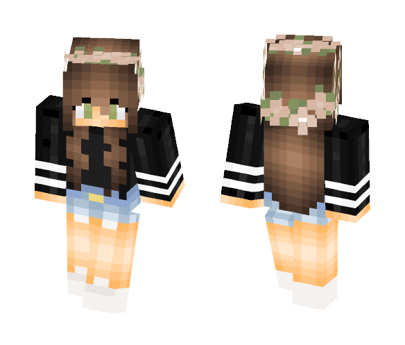 Bored l N I KO (NEW SHADING) - Female Minecraft Skins - image 1