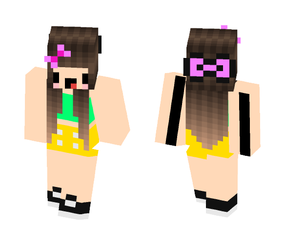 Sweet Dj 2 - Female Minecraft Skins - image 1