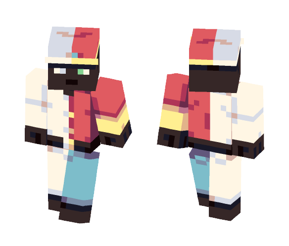 Download Free Dark side of the guy Skin for Minecraft image 1 Dark side of the guy - Male Minecraft Skins - image 1