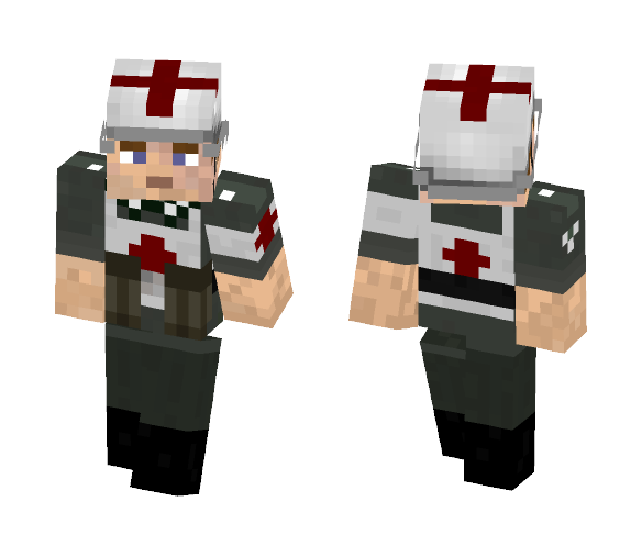 Wehrmacht Sanitäter - Male Minecraft Skins - image 1