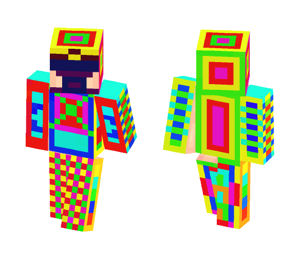 My friend made a skin XD - Male Minecraft Skins - image 1