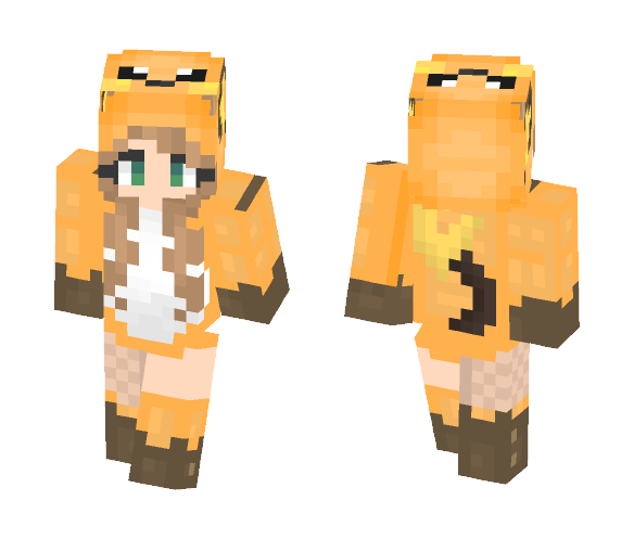 Raichu Girl - Girl Minecraft Skins - image 1
