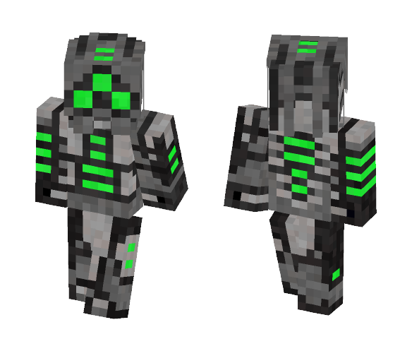 Biohazard Suit - Male Minecraft Skins - image 1
