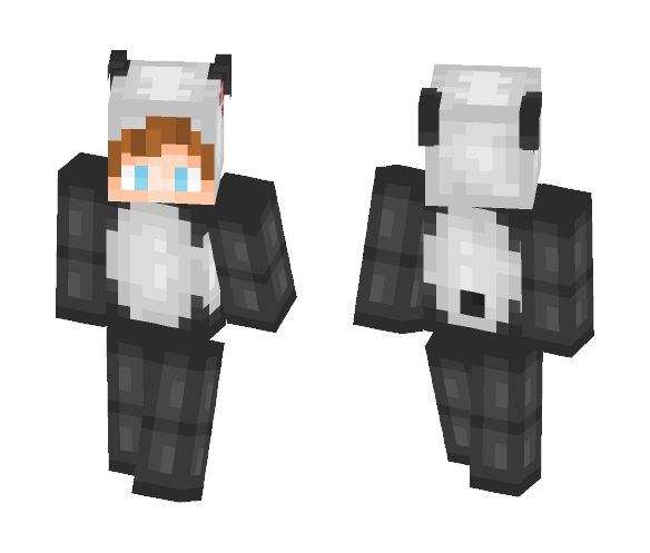 Panda (Male) - Male Minecraft Skins - image 1
