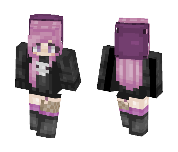 Skin and bones| (Oc) - Female Minecraft Skins - image 1