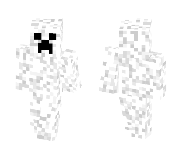 white Creeper - Other Minecraft Skins - image 1