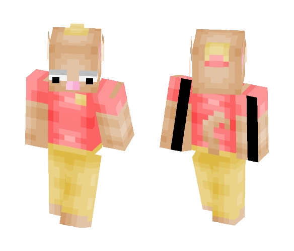 Burgerpants ~ Undertale - Male Minecraft Skins - image 1