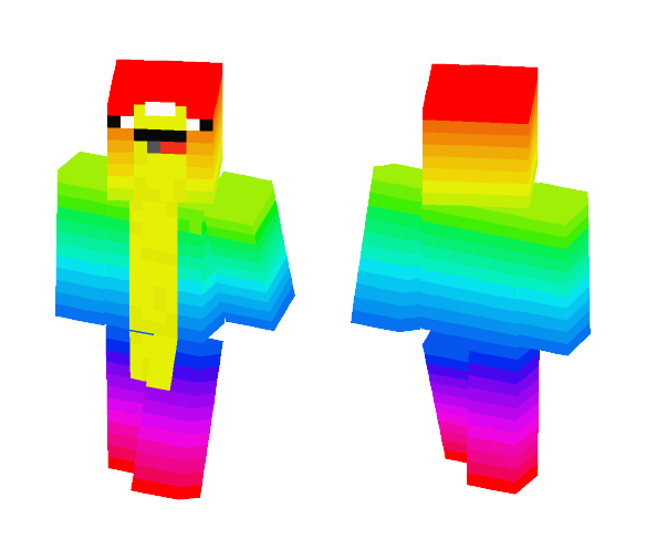 Rainbow Narwal - Other Minecraft Skins - image 1