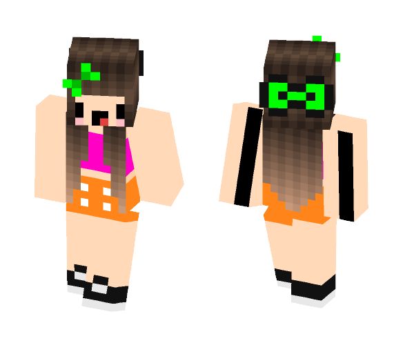 Sweet Dj - Female Minecraft Skins - image 1