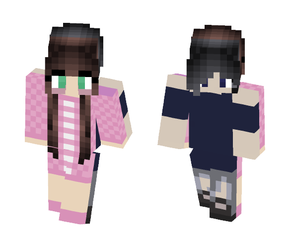 2Sides - Female Minecraft Skins - image 1