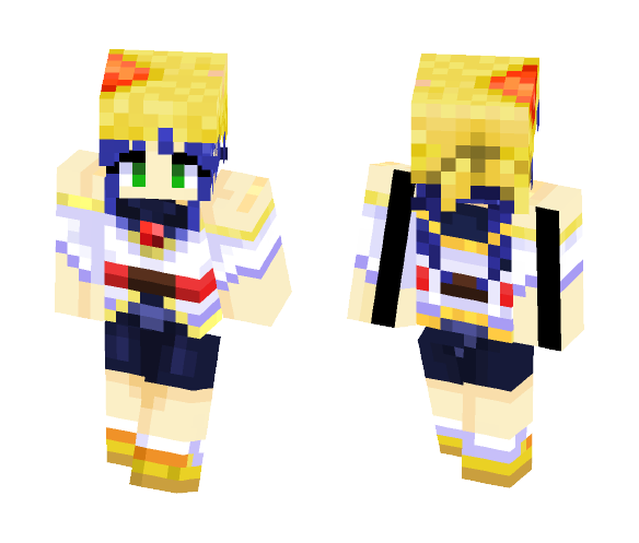 lime marionette J series - Female Minecraft Skins - image 1