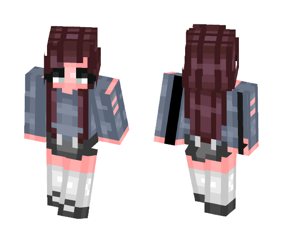 i dyed my hairrr - Female Minecraft Skins - image 1