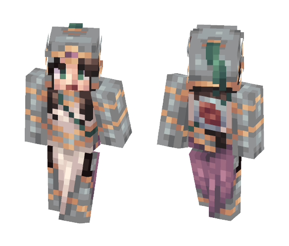 - Knight | Contest Submission - - Female Minecraft Skins - image 1