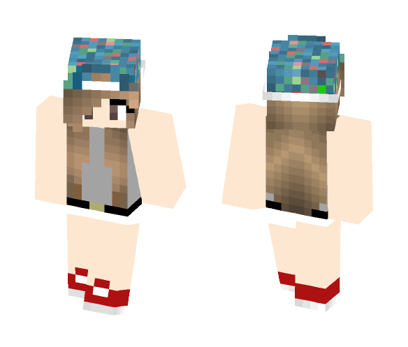 Joey Graceffa as a girl - Girl Minecraft Skins - image 1