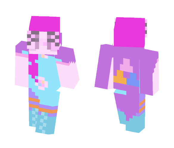 Pietersite crystal Fusion - Female Minecraft Skins - image 1