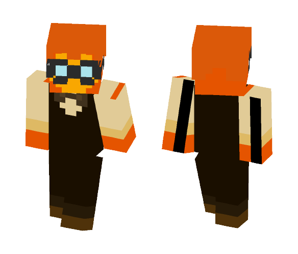 Undertale Grillby - Male Minecraft Skins - image 1