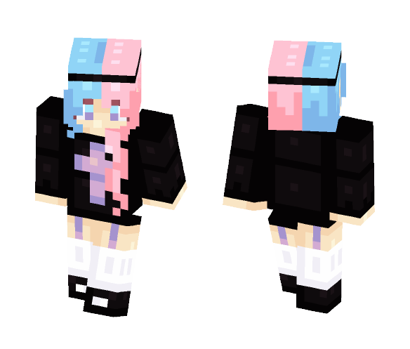 pastel babe - Female Minecraft Skins - image 1