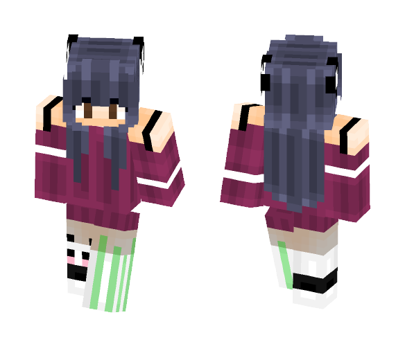 +~+Panda+~+ - Female Minecraft Skins - image 1
