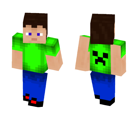 ????????????Creeper kid - Male Minecraft Skins - image 1