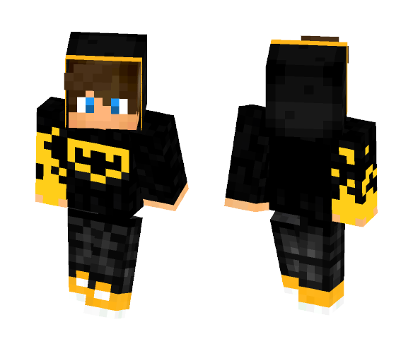 Batman hoodie - Batman Minecraft Skins - image 1