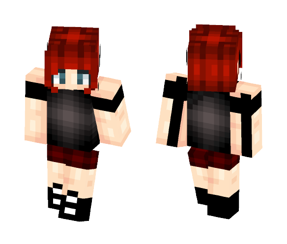 Demon Girl ~Neko - Girl Minecraft Skins - image 1