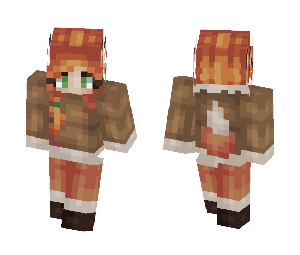 Cloud~ Fox (something simple) - Female Minecraft Skins - image 1