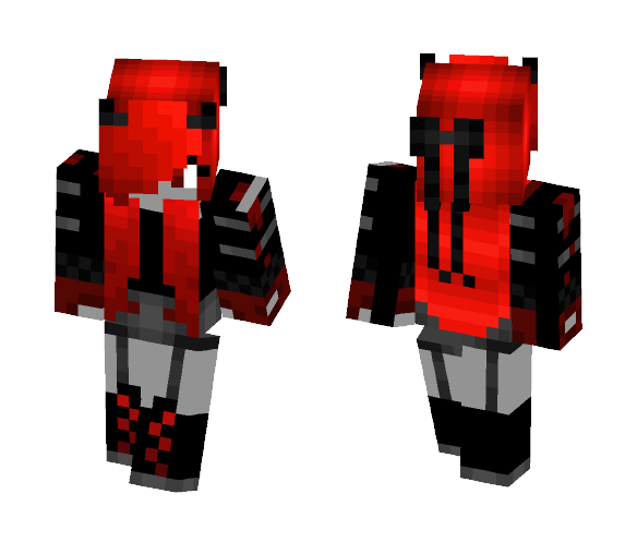 Devil Girl Red - Girl Minecraft Skins - image 1
