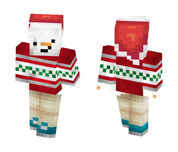 Christmas snowman | ♥'IceSoul ♥ - Christmas Minecraft Skins - image 1