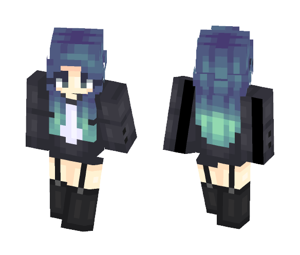 ???? | gasoline (popreel) - Female Minecraft Skins - image 1