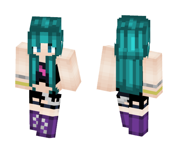 Punk Girl - Girl Minecraft Skins - image 1