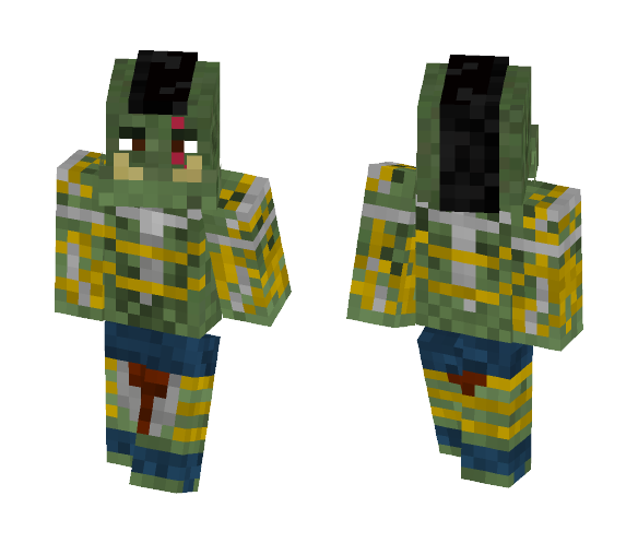 horned bator from panzar - Male Minecraft Skins - image 1