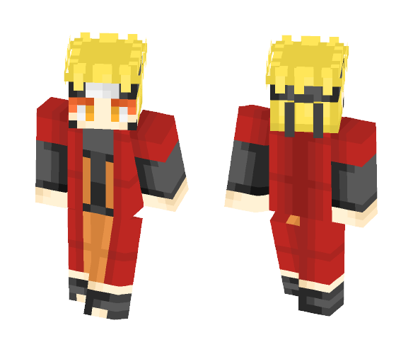 naruto sage mode - Male Minecraft Skins - image 1