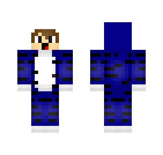 The Blue Tiger Boy - Boy Minecraft Skins - image 2