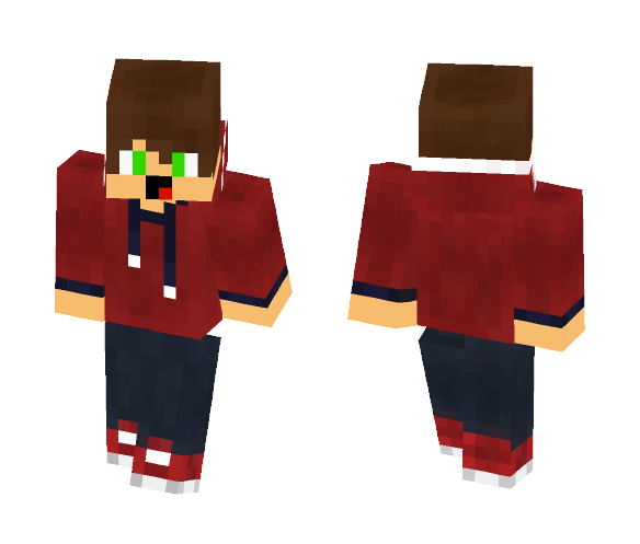 The boy with green eyes - Boy Minecraft Skins - image 1