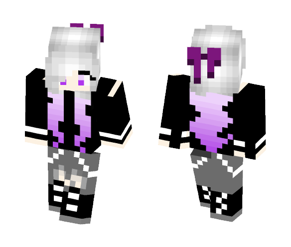Scarlet NONghoul form - Female Minecraft Skins - image 1