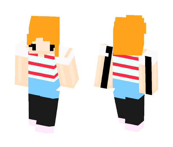 Download Free Girl 64x64 Skin for Minecraft image 1 Girl 64x64 - Girl Minecraft Skins - image 1